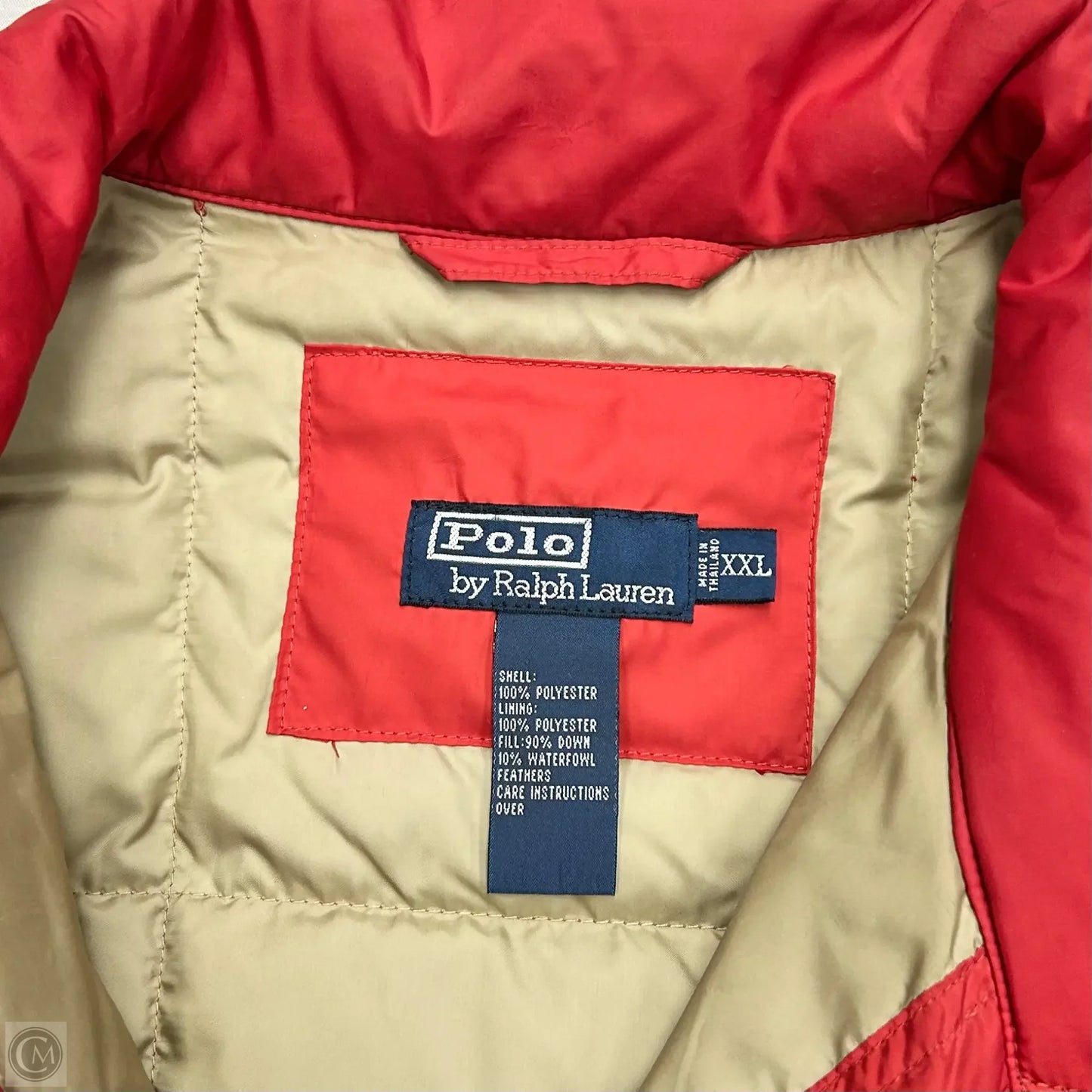 Coat Puffer & Quilted By Polo Ralph Lauren In Red, Size: Xxl