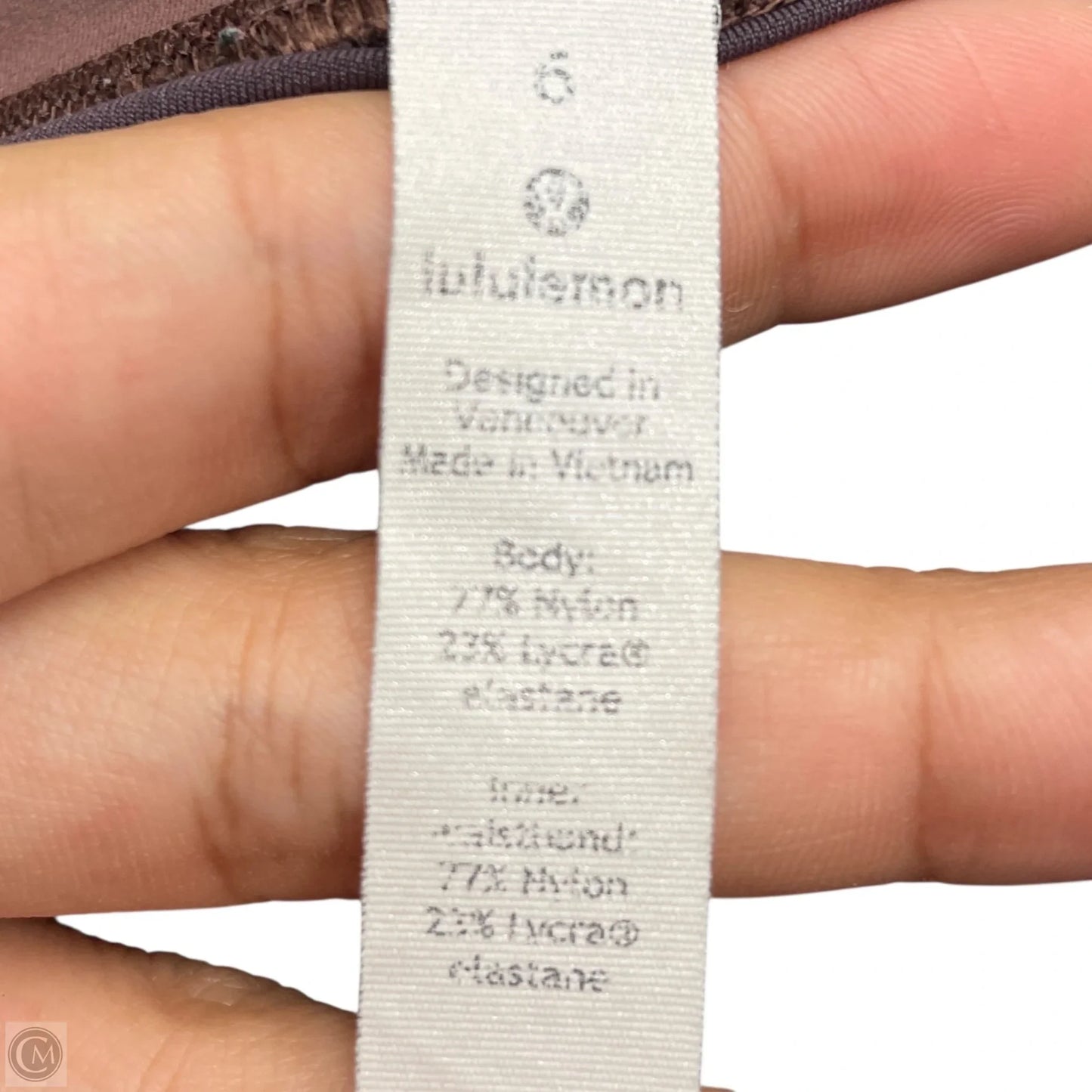 Athletic Leggings By Lululemon In Camouflage Print, Size: S