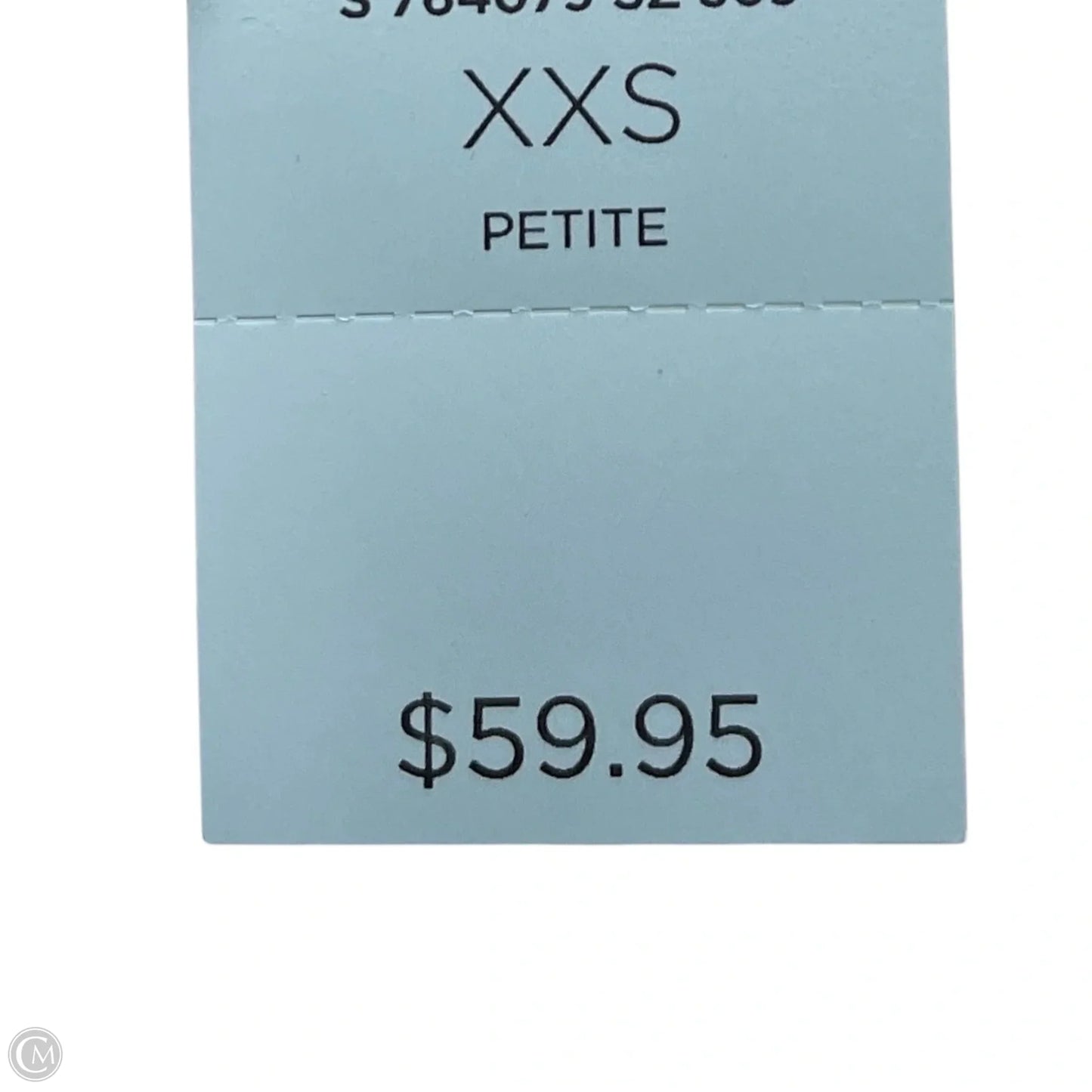 Vest Sweater By Loft In Blue & White, Size: Xxsp