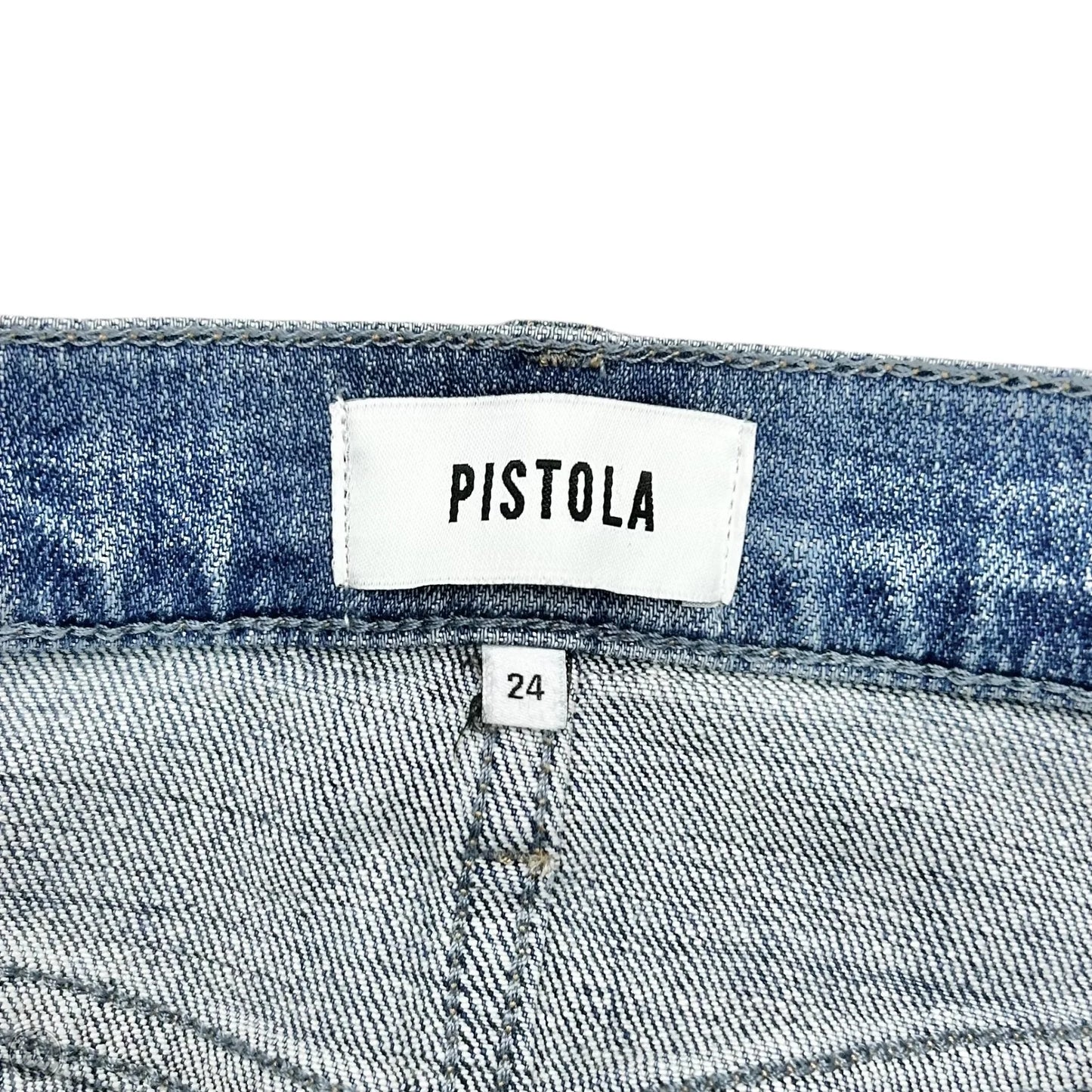 Jeans Straight By Pistola In Blue Denim, Size: 0