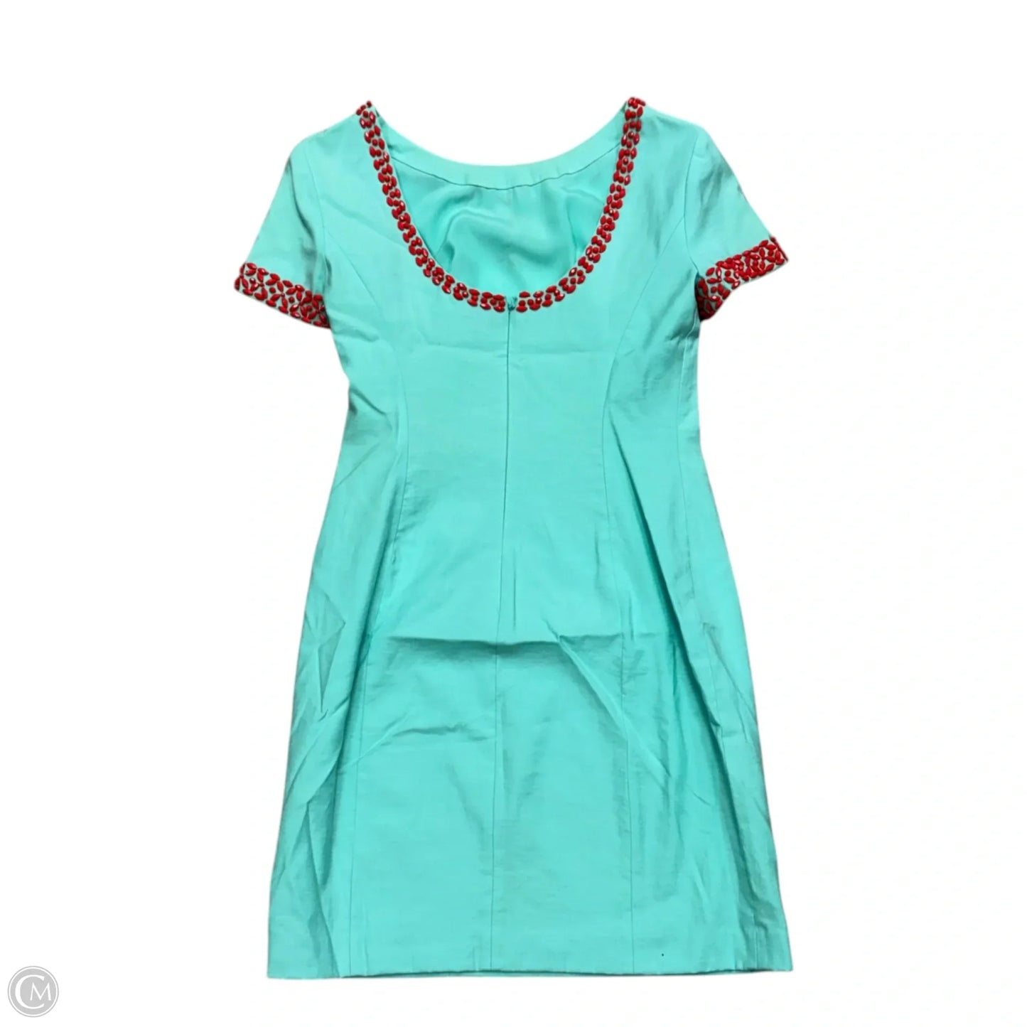 Dress Designer By Lilly Pulitzer In Teal, Size: Xs