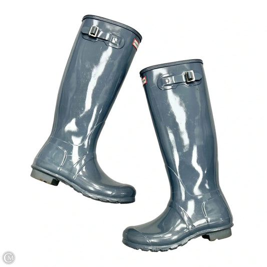 Boots Rain By Hunter In Grey, Size: 8
