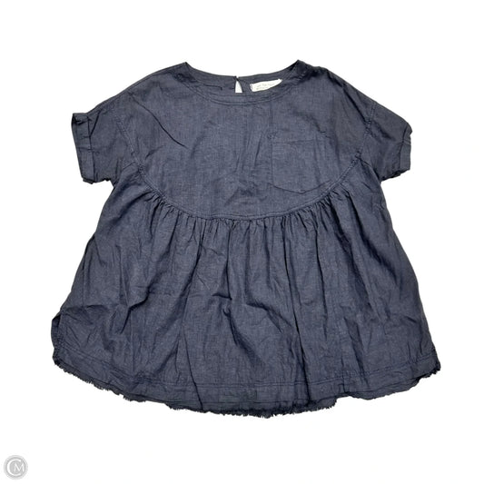 Tunic Short Sleeve By We The Free In Navy, Size: Xs