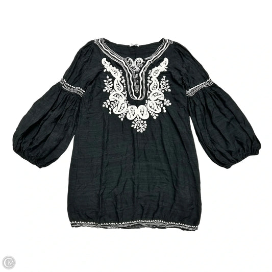 Dress Casual Short By Joie In Black & Cream, Size: M