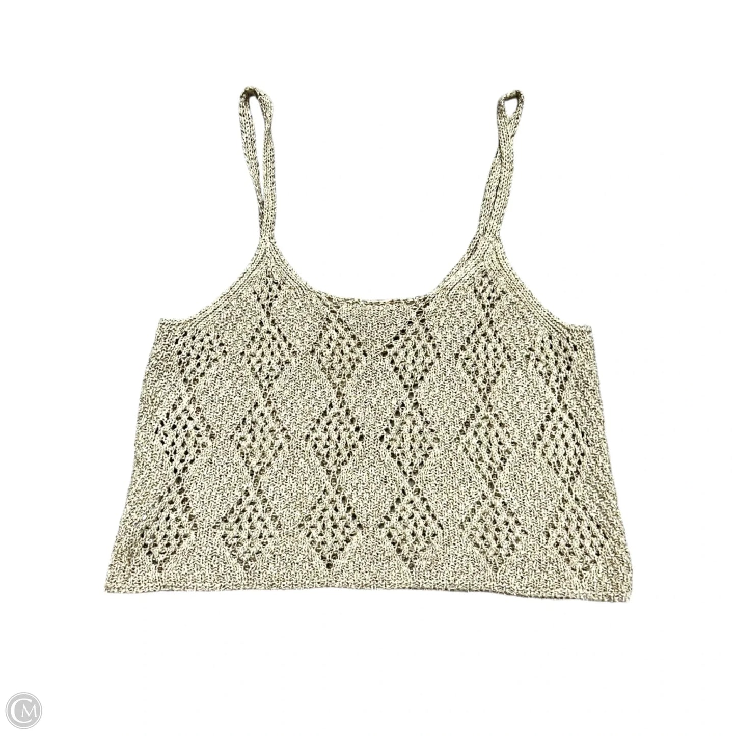 Top Sleeveless By Free People In Tan, Size: M