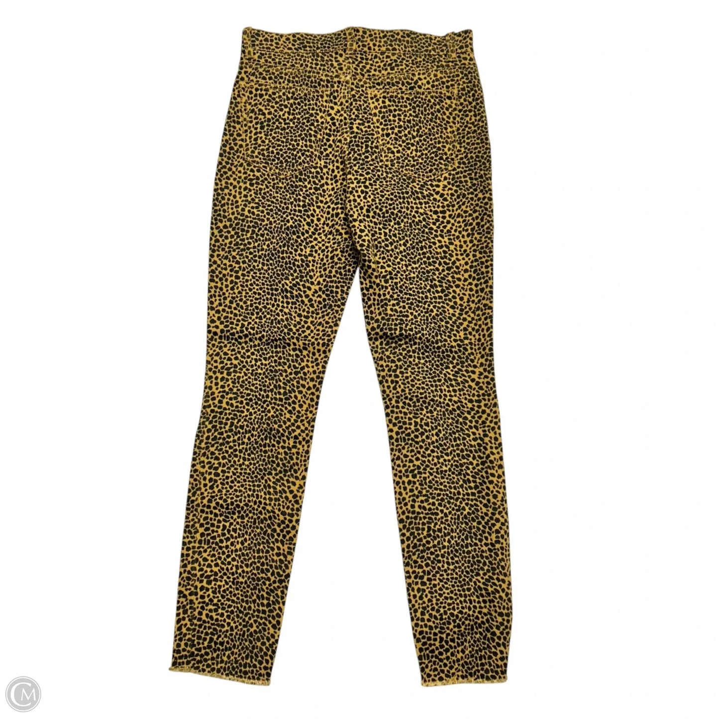 Jeans Skinny By Current/elliott In Leopard Print, Size: 0