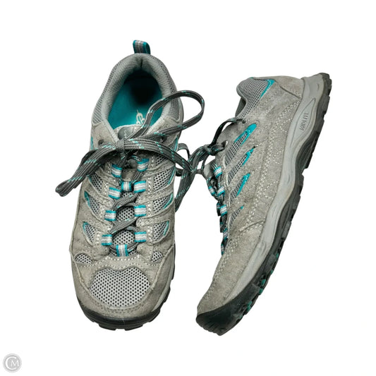 Shoes Sneakers By Eddie Bauer In Grey, Size: 6.5