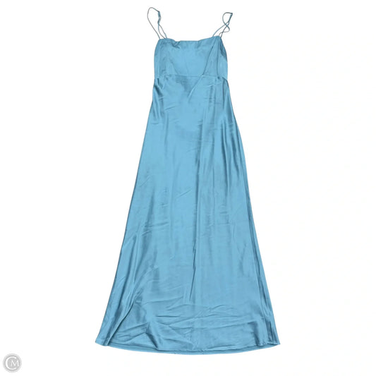 Dress Party Long By Abercrombie And Fitch In Blue, Size: M