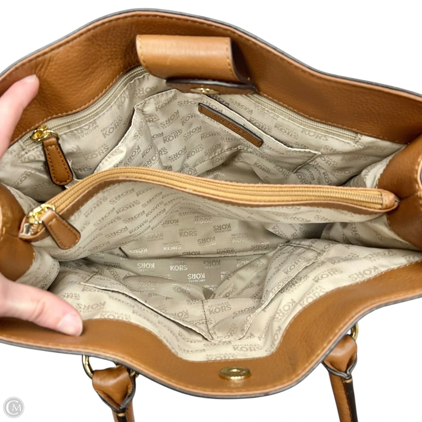 Handbag Designer By Michael Kors, Size: Medium