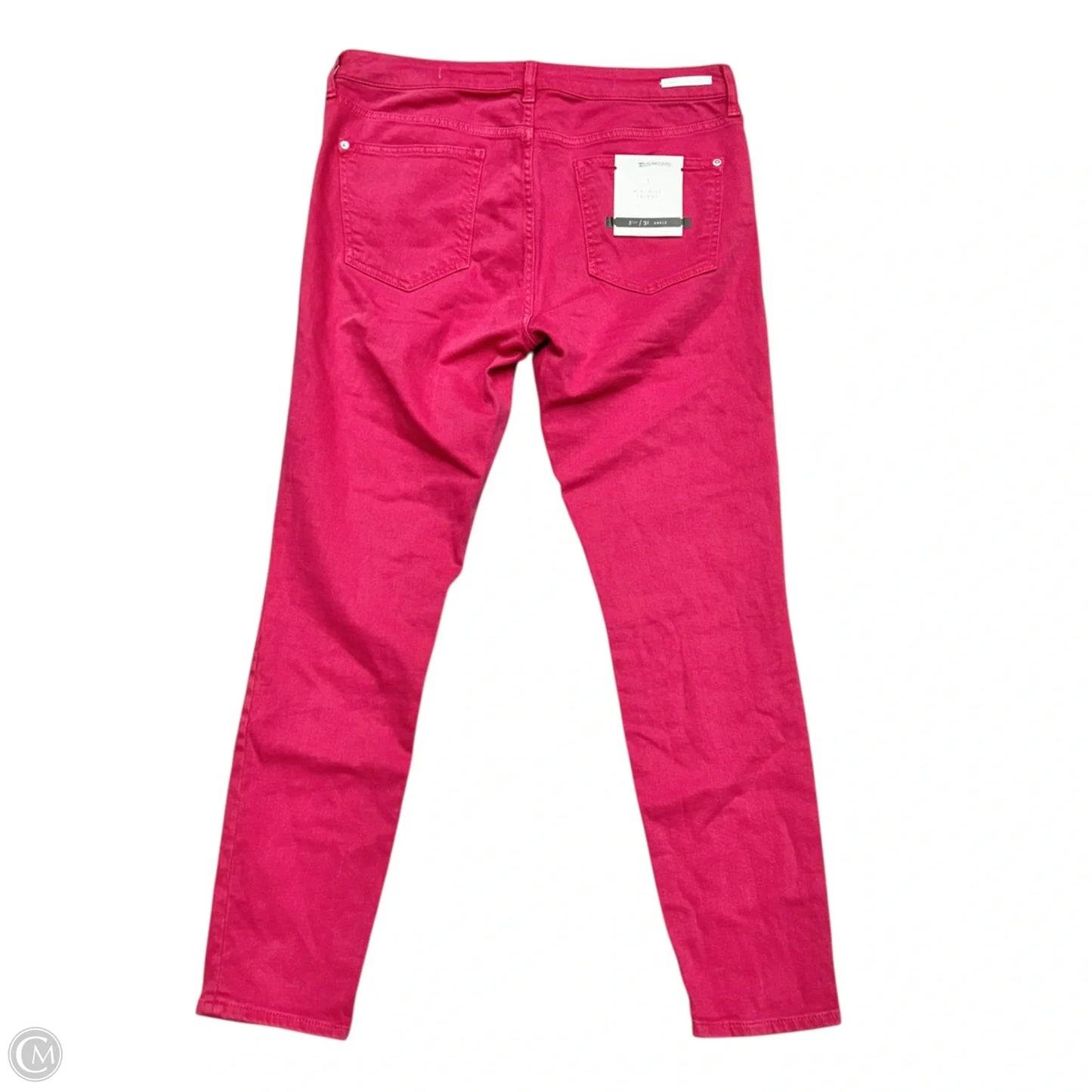 Jeans Skinny By Pilcro In Pink Denim, Size: 12
