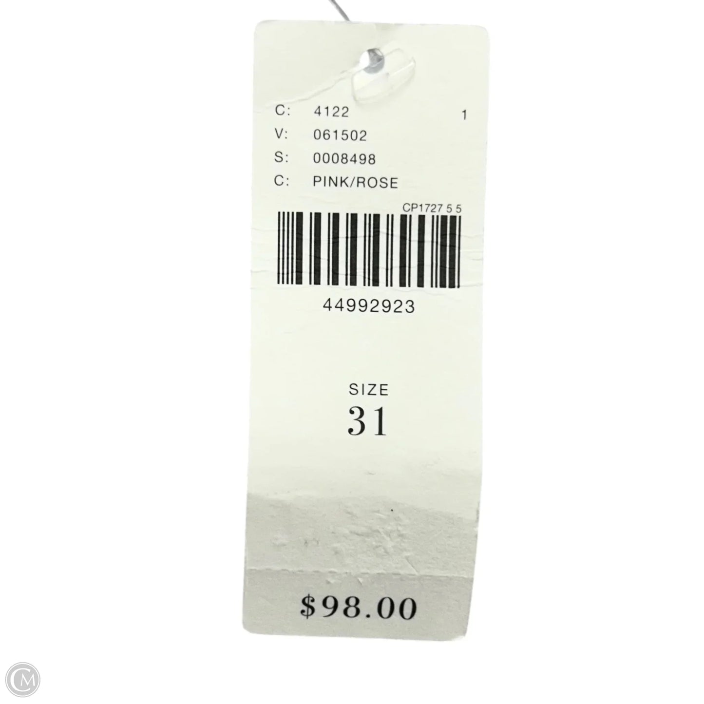 Jeans Skinny By Pilcro In Pink Denim, Size: 12