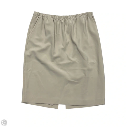 Skirt Luxury Designer By St John Collection In Beige, Size: 16