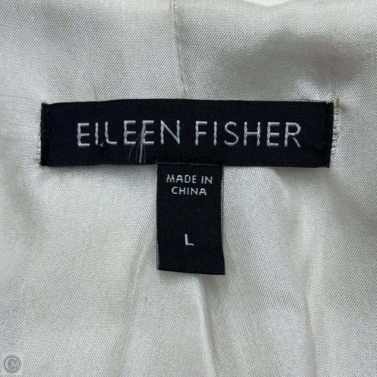 Blazer By Eileen Fisher In Cream, Size: L