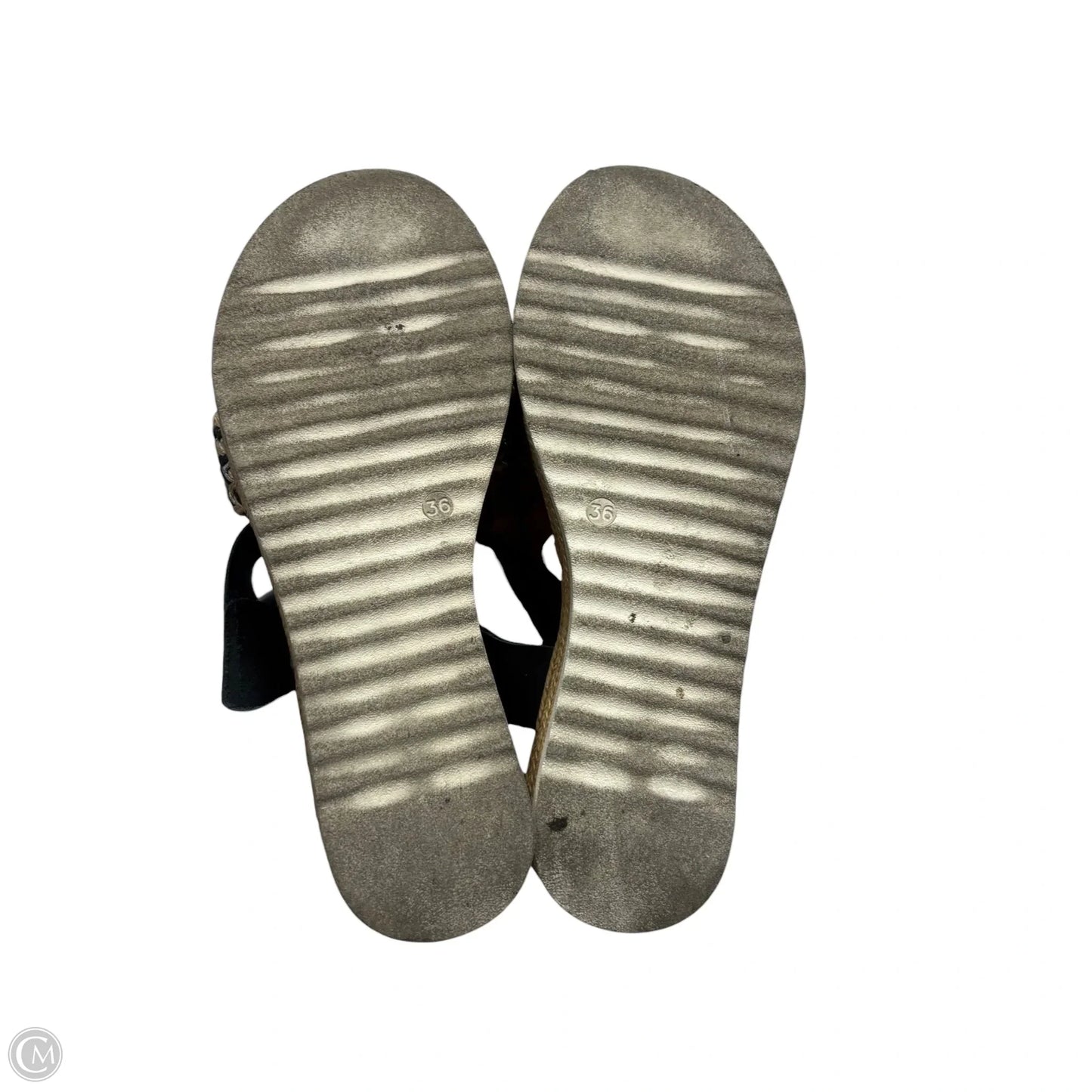 Sandals Flats By Lunita In Brown & Cream, Size: 5.5
