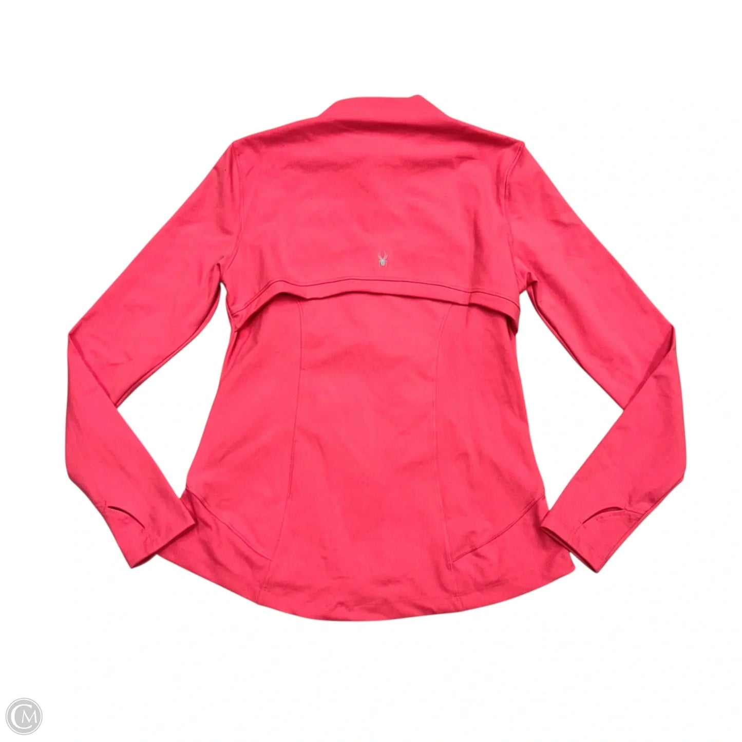 Athletic Jacket By Spyder In Pink, Size: M