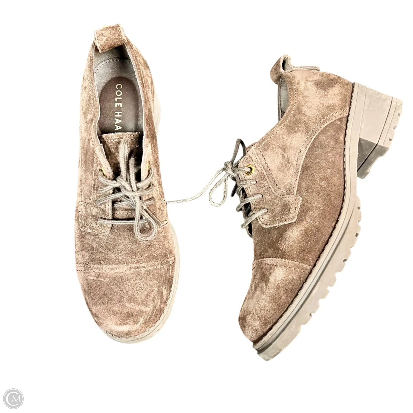 Shoes Heels Platform By Cole-haan In Brown, Size: 5.5