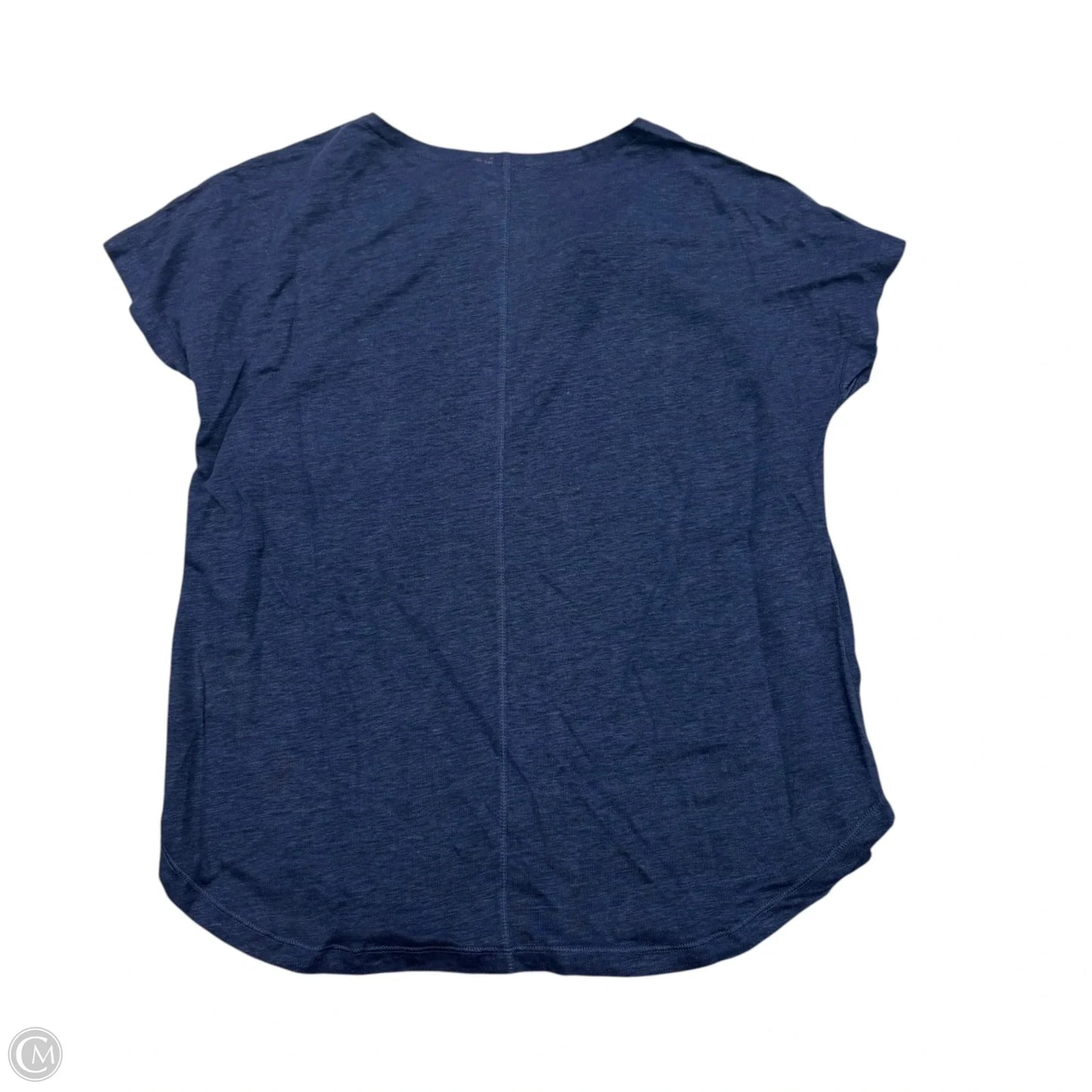 Top Short Sleeve Designer By Lilly Pulitzer In Navy, Size: Xl