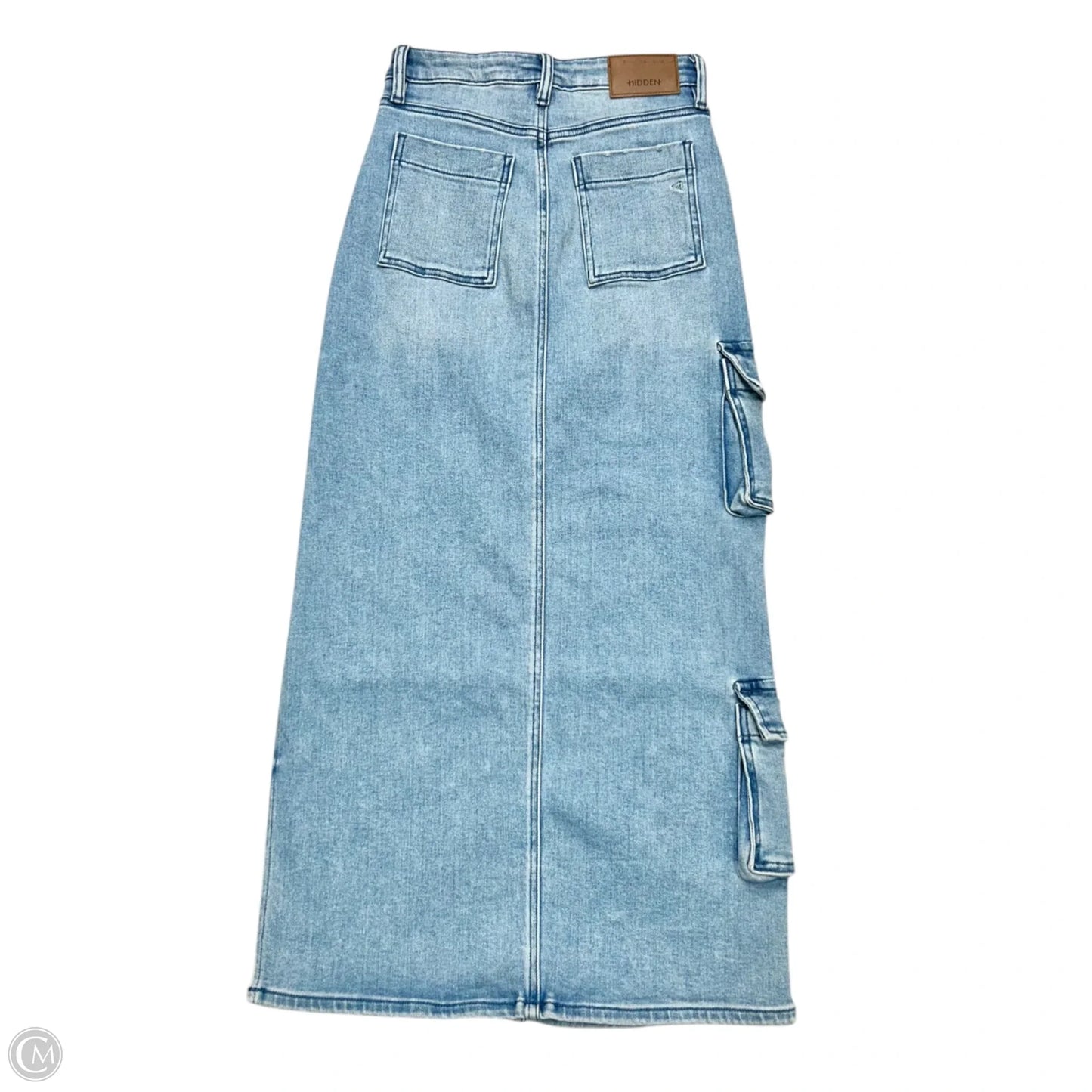 Skirt Maxi By Hidden In Blue Denim, Size: Xs