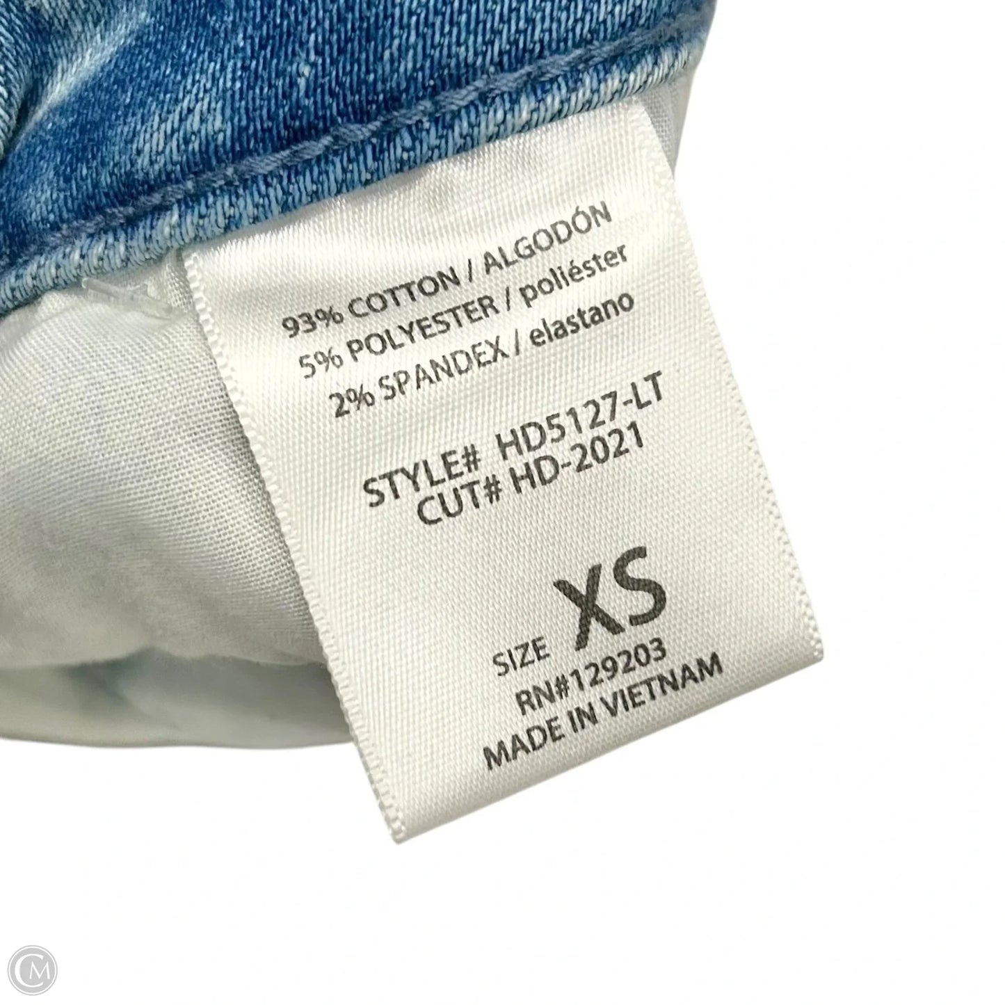Skirt Maxi By Hidden In Blue Denim, Size: Xs