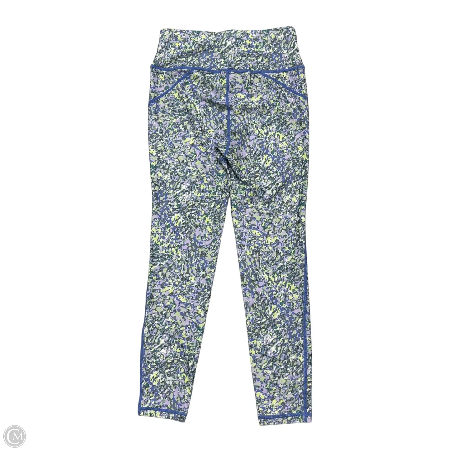 Athletic Leggings By Sweaty Betty In Blue & Grey, Size: S