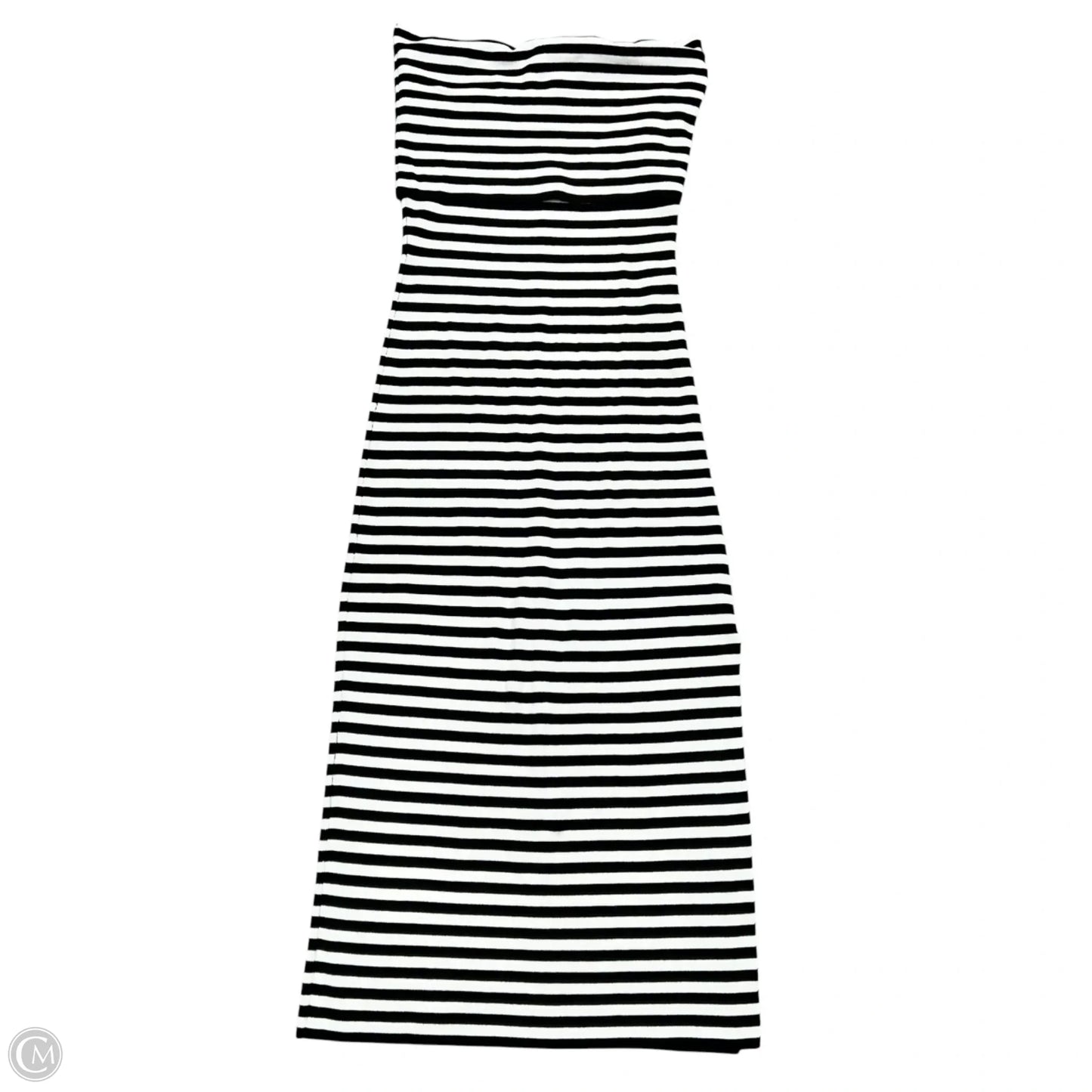 Dress Casual Maxi By Evereve In Black & White, Size: M