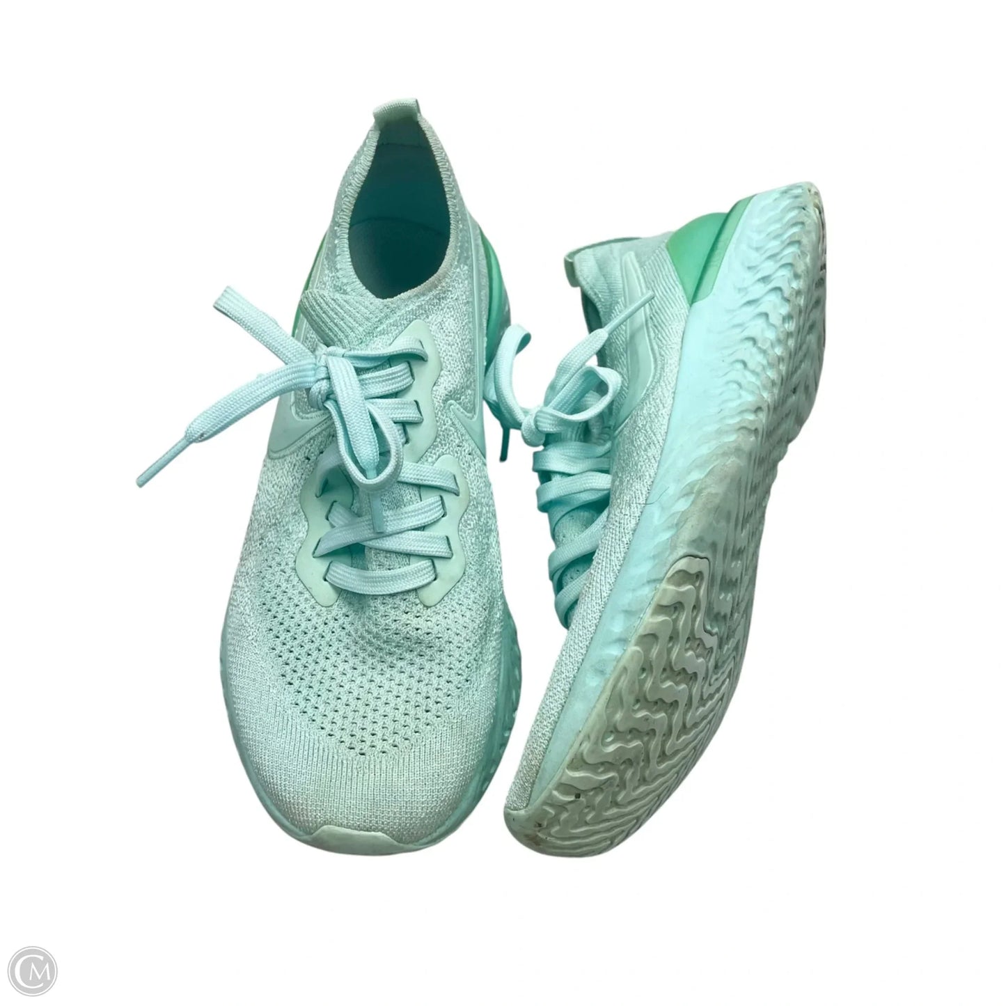Shoes Athletic By Nike In Blue, Size: 8