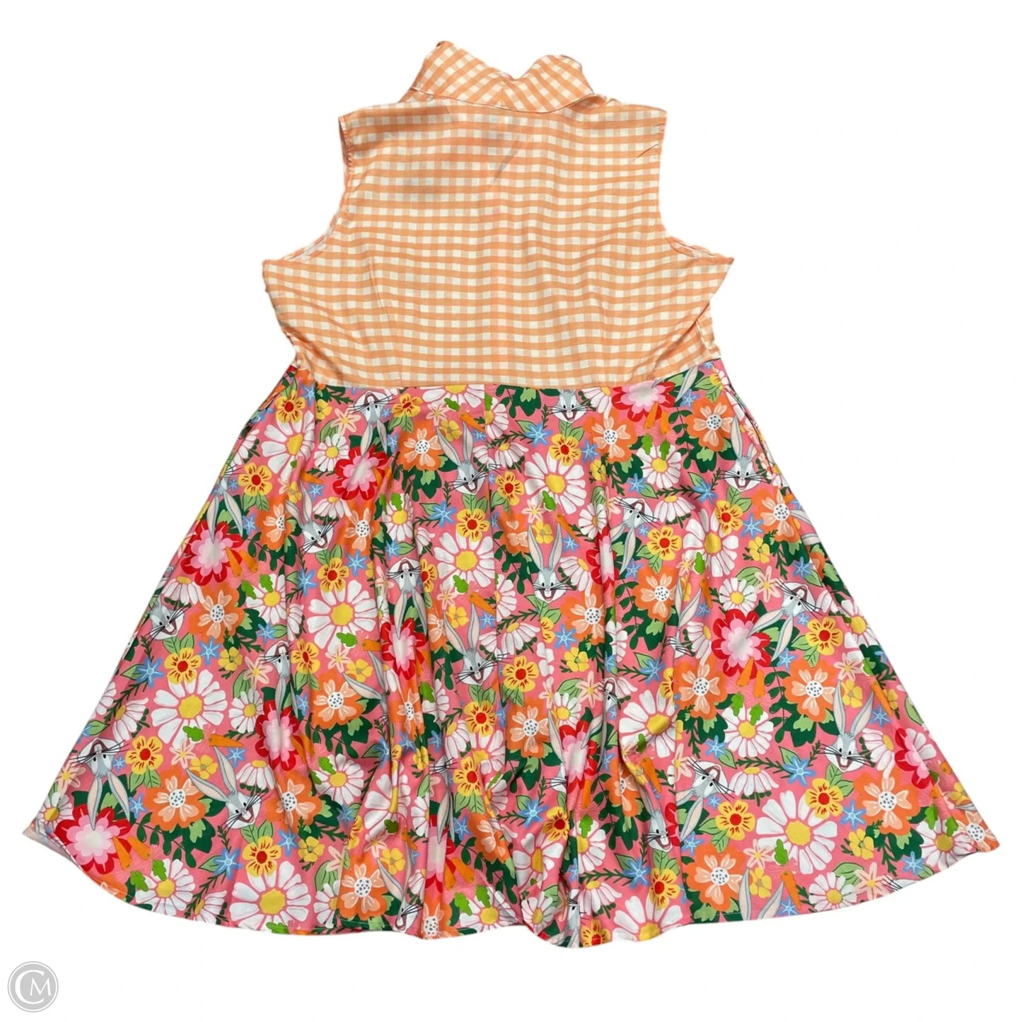 Dress Casual Midi By Unique Vintage In Orange, Size: 4x