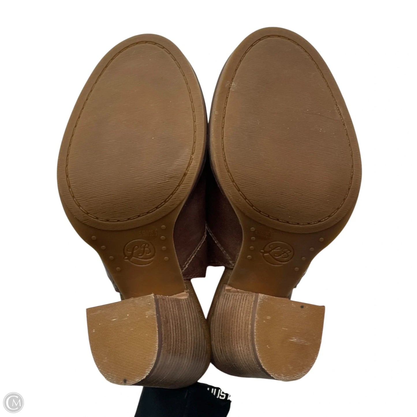 Shoes Heels Block By Lucky Brand In Brown, Size: 5.5