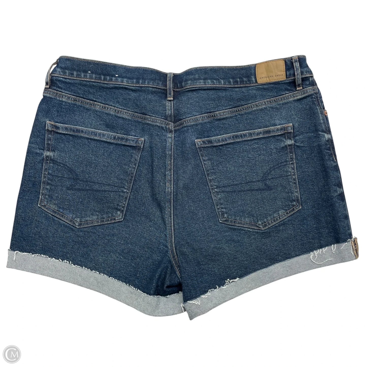 Shorts By American Eagle In Blue Denim, Size: 16
