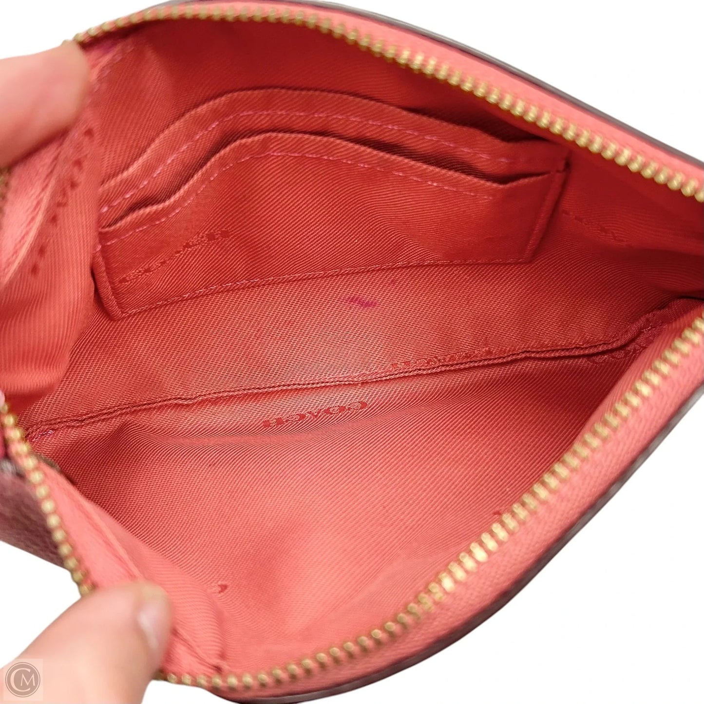 Wristlet Designer By Coach, Size: Small
