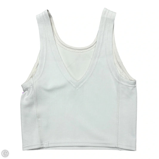 Athletic Tank Top By Lululemon In White, Size: Xs
