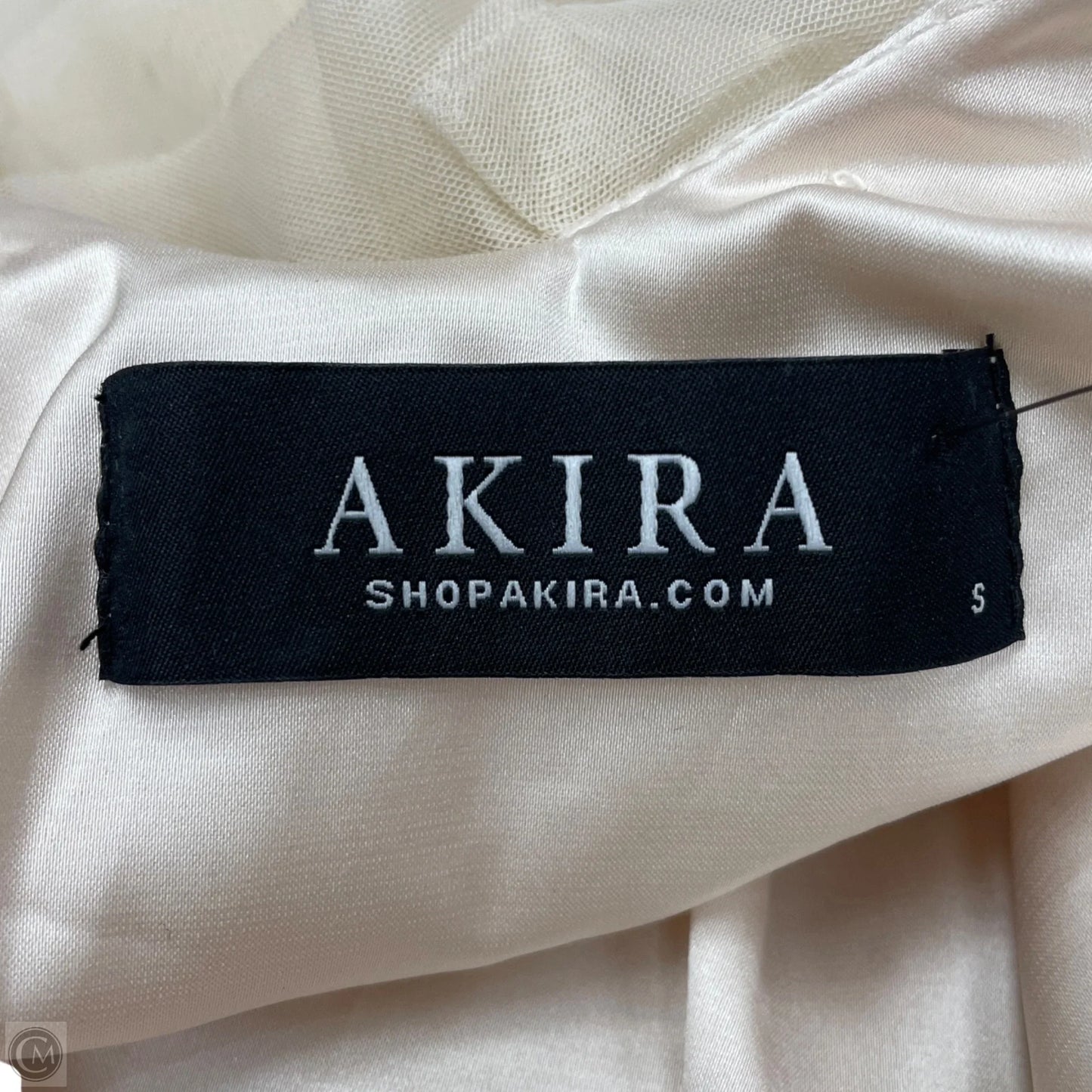 Dress Party Short By Akira In Cream, Size: S