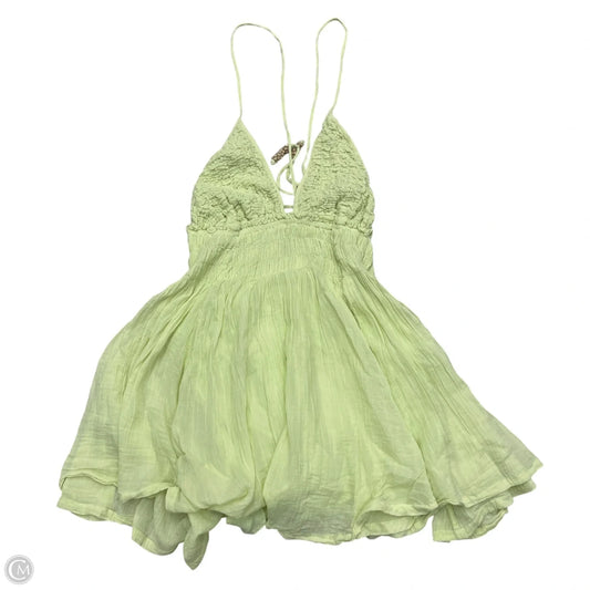 Dress Casual Short By Free People In Green, Size: Xs