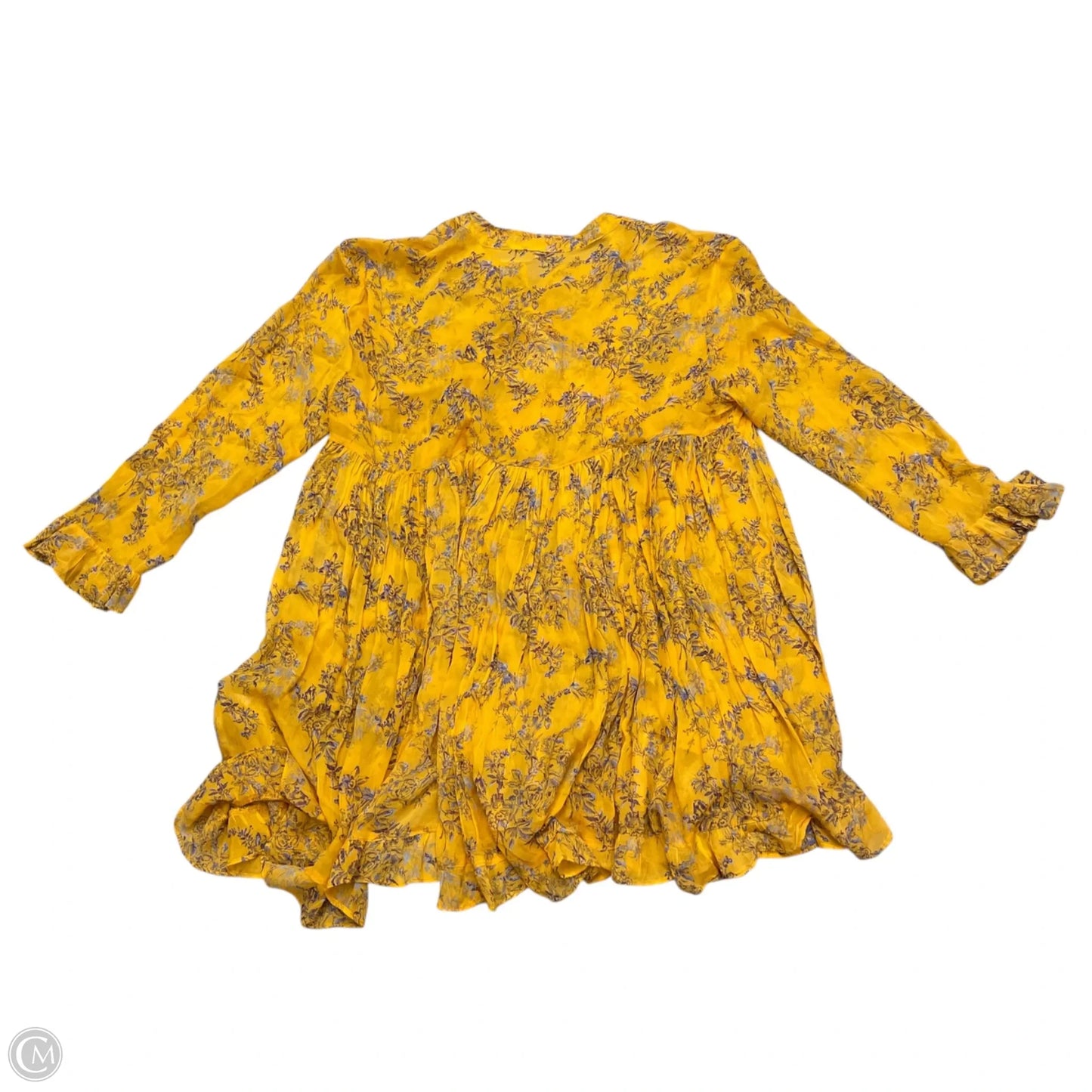 Dress Casual Short By Free People In Orange, Size: Xs