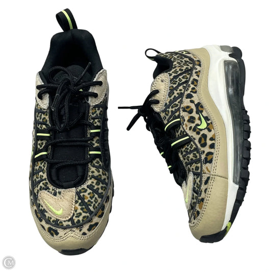 Shoes Athletic By Nike In Leopard Print, Size: 5