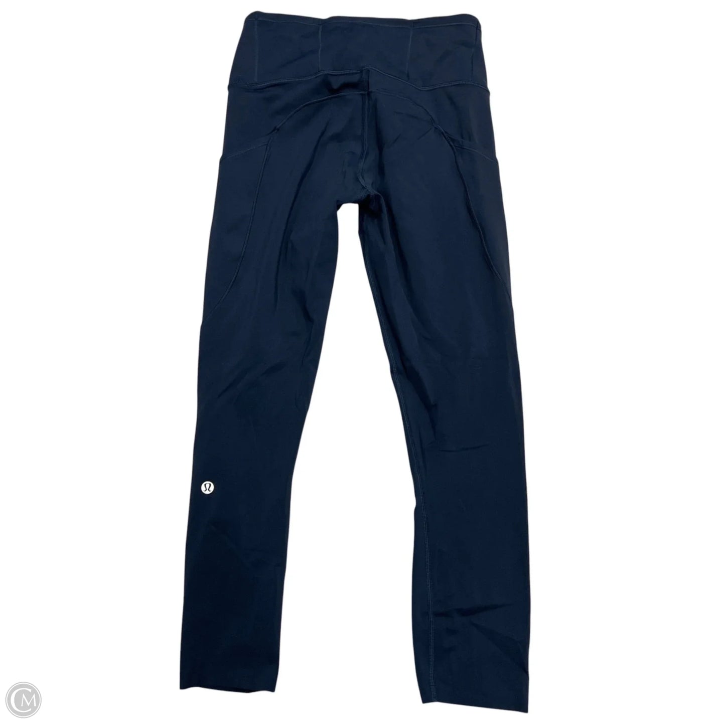 Athletic Leggings By Lululemon In Navy, Size: S