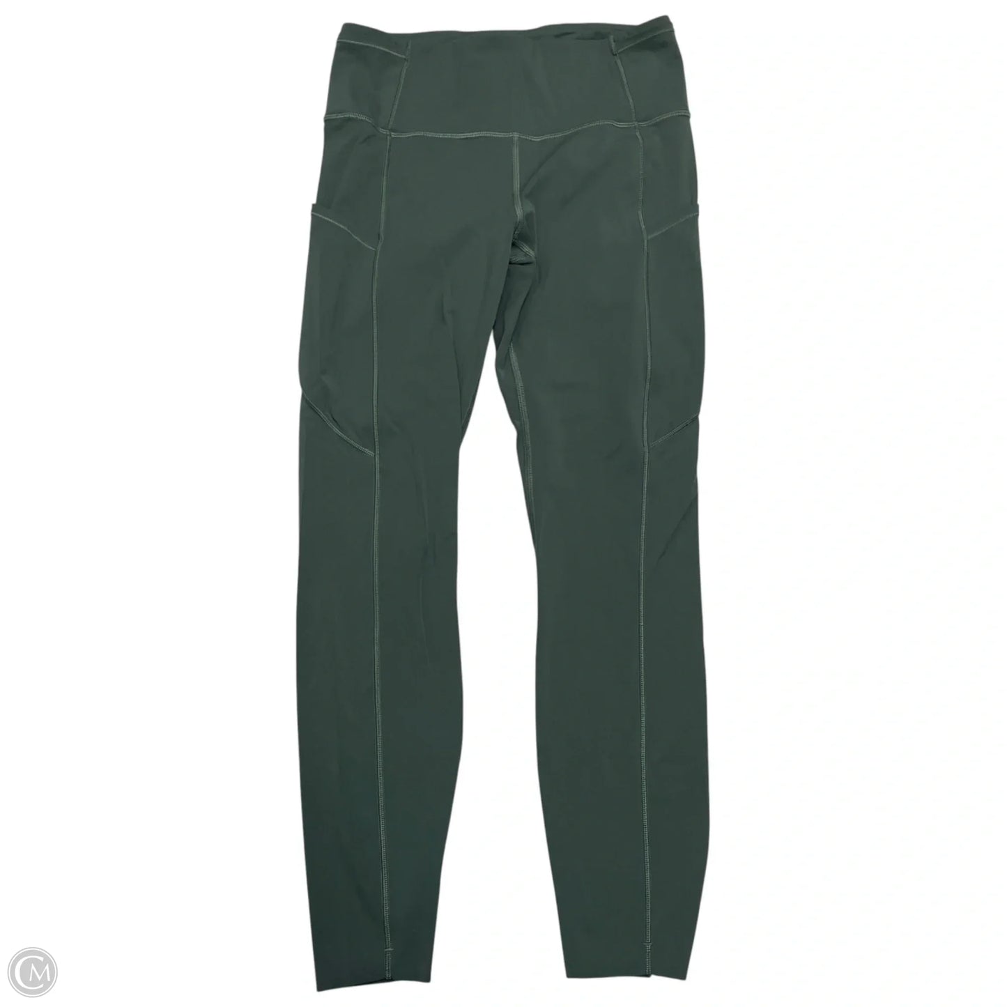 Athletic Leggings By Lululemon In Green, Size: S
