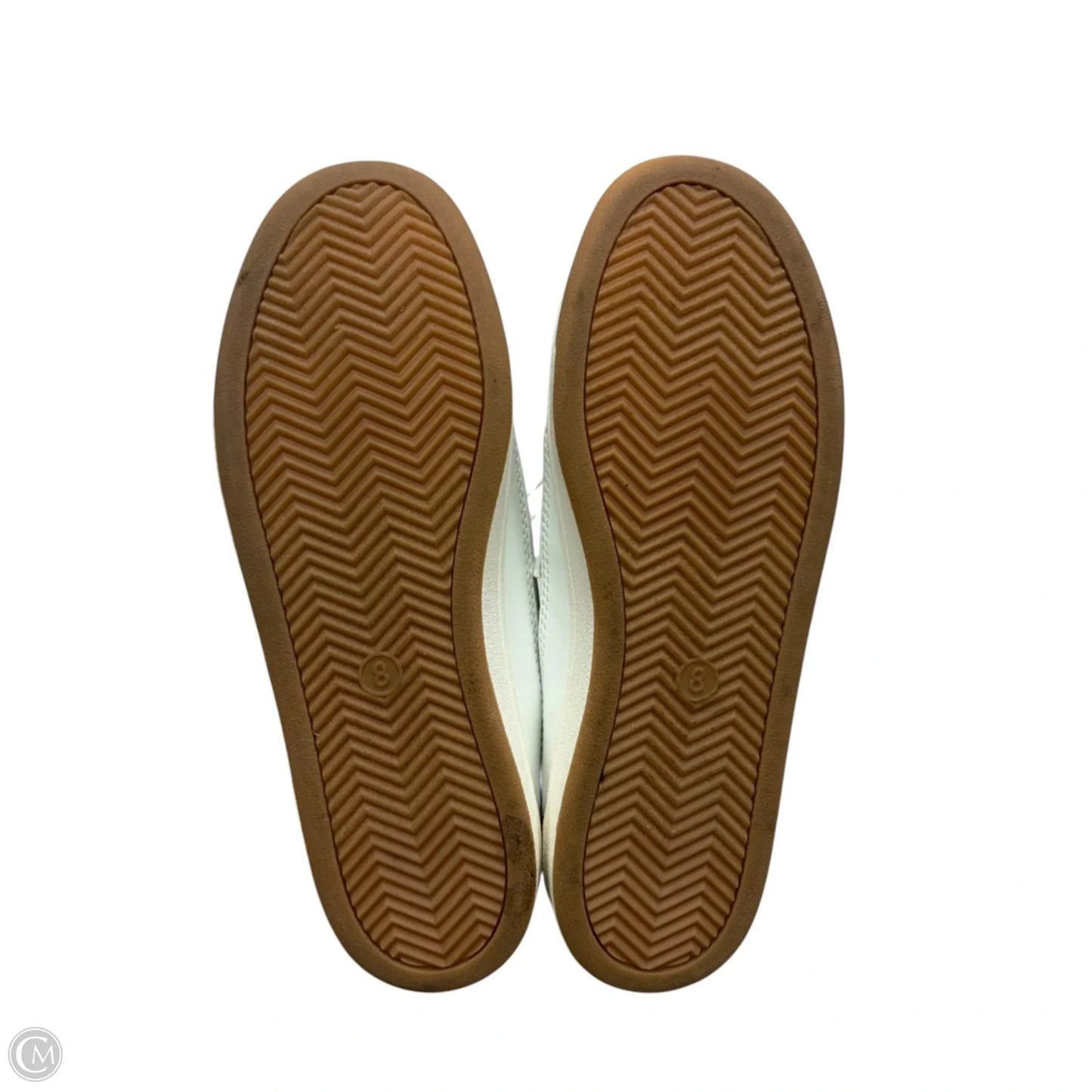 Shoes Sneakers By Universal Thread In Tan & White, Size: 8