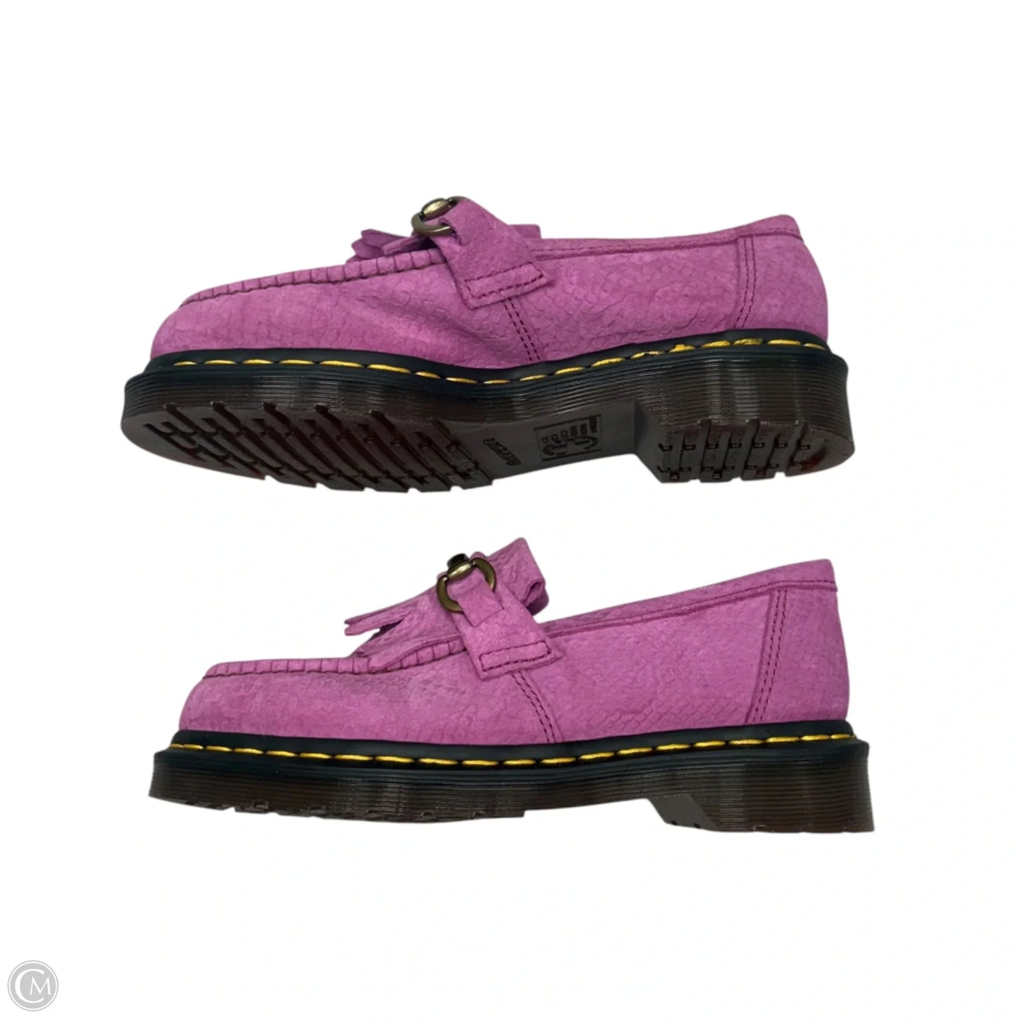 Shoes Heels Platform By Dr Martens In Purple, Size: 6