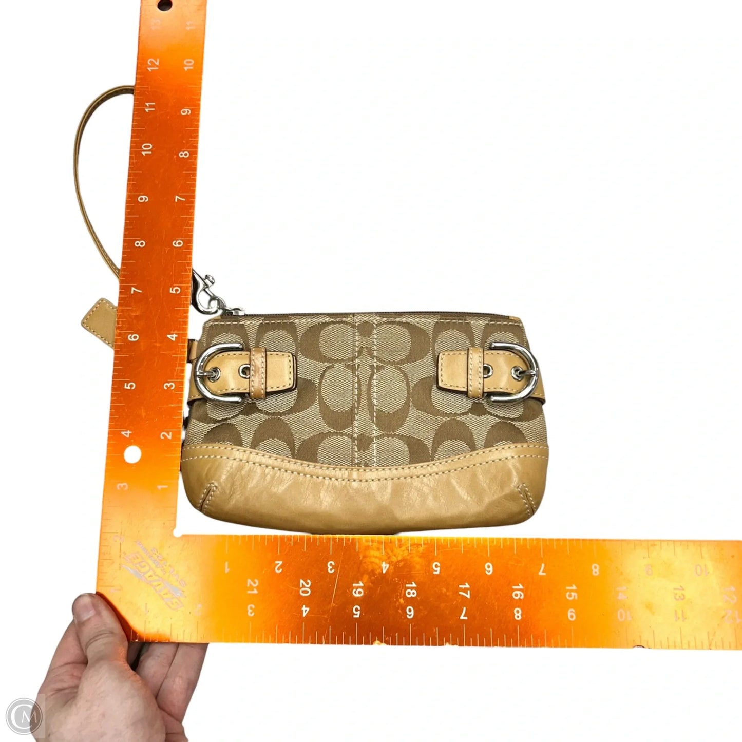 Wristlet Designer By Coach, Size: Small