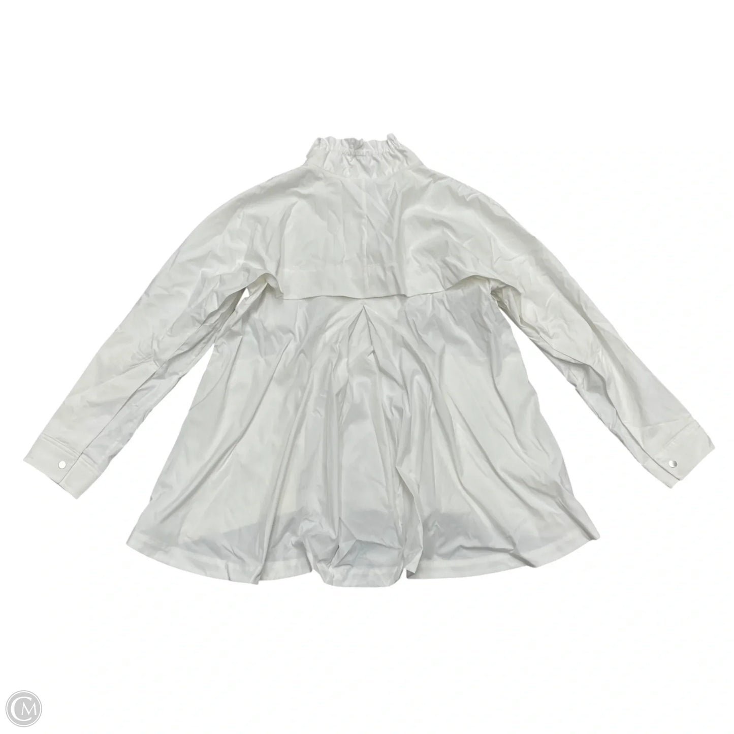Athletic Jacket By Athleta In White, Size: S