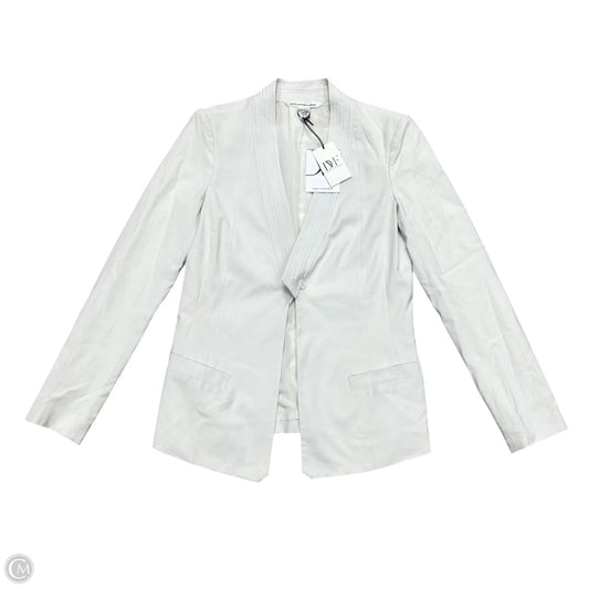 Jacket Designer By Diane Von Furstenberg In Ivory, Size: S
