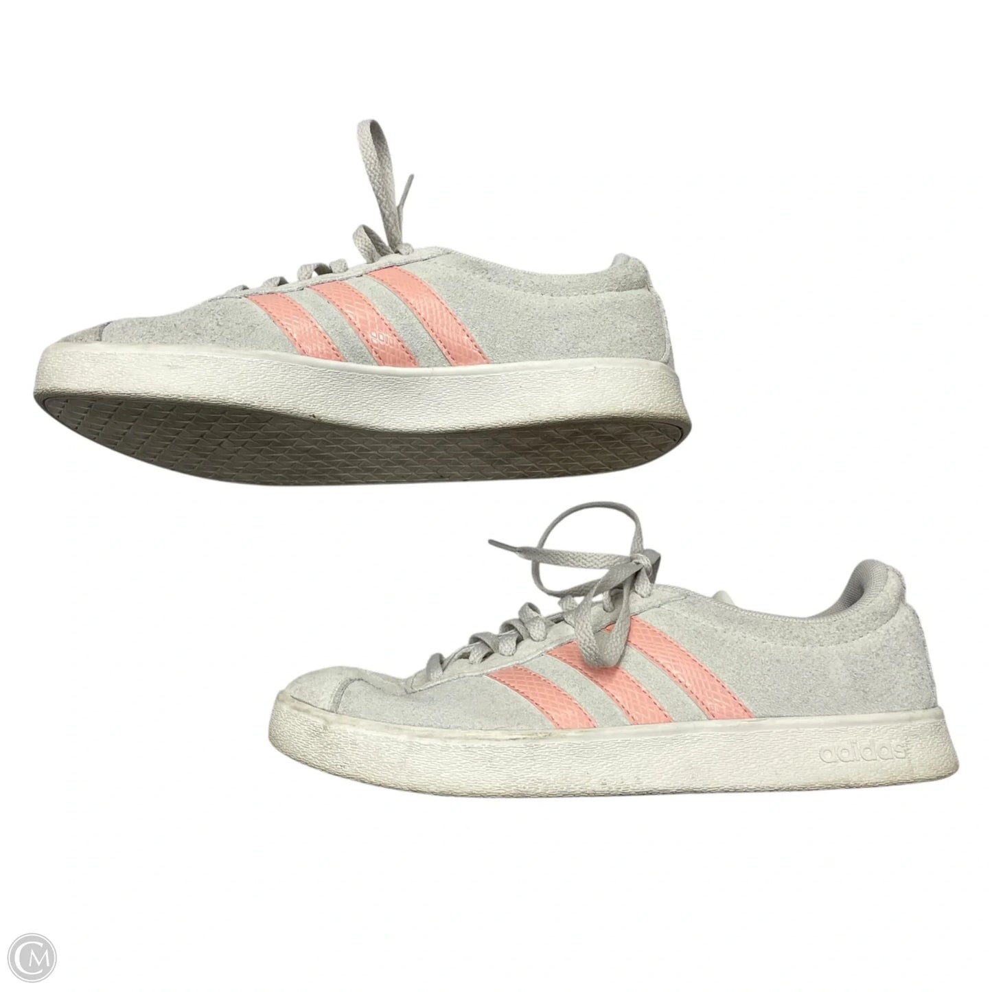 Shoes Sneakers By Adidas In Beige, Size: 7