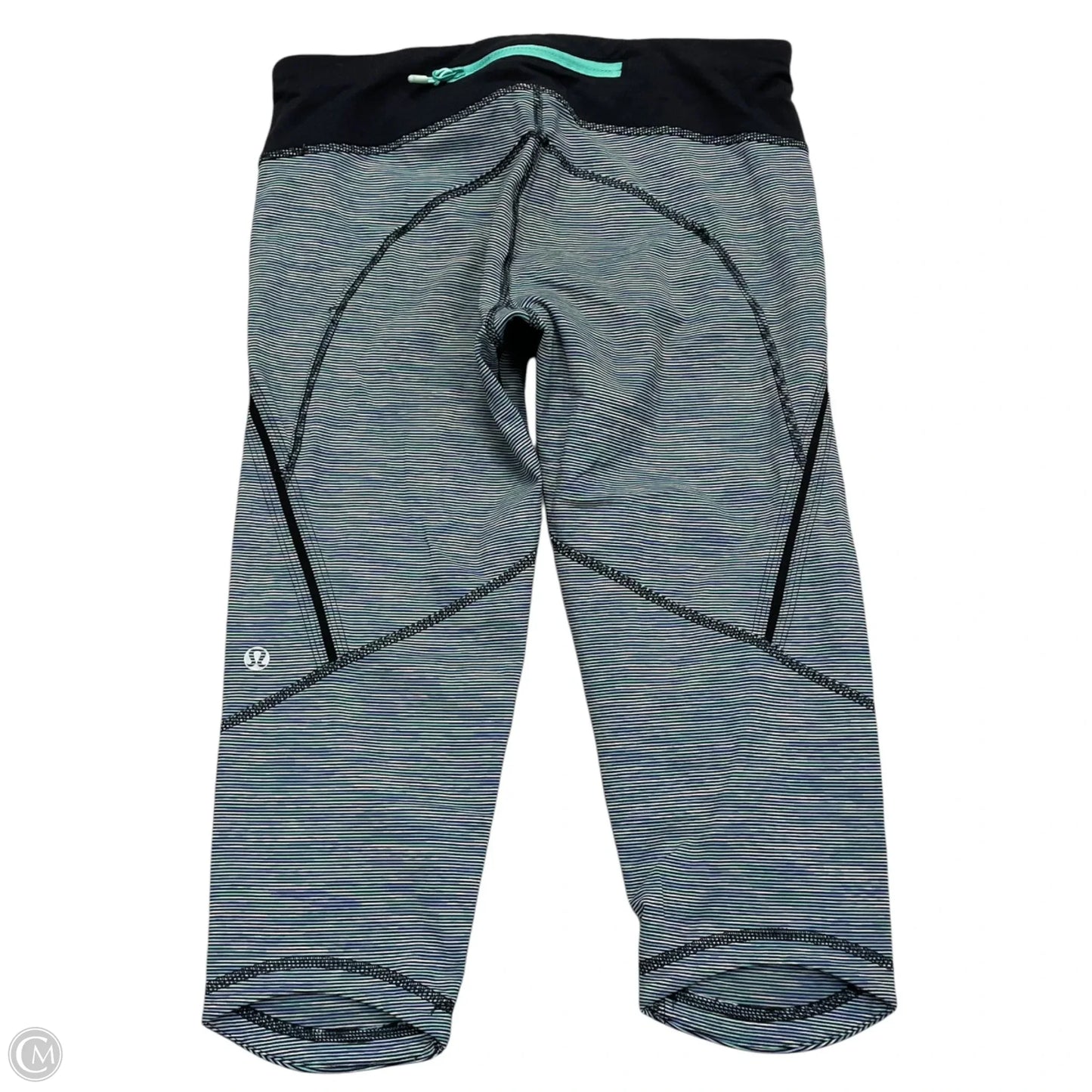 Athletic Leggings Capris By Lululemon In Blue, Size: S