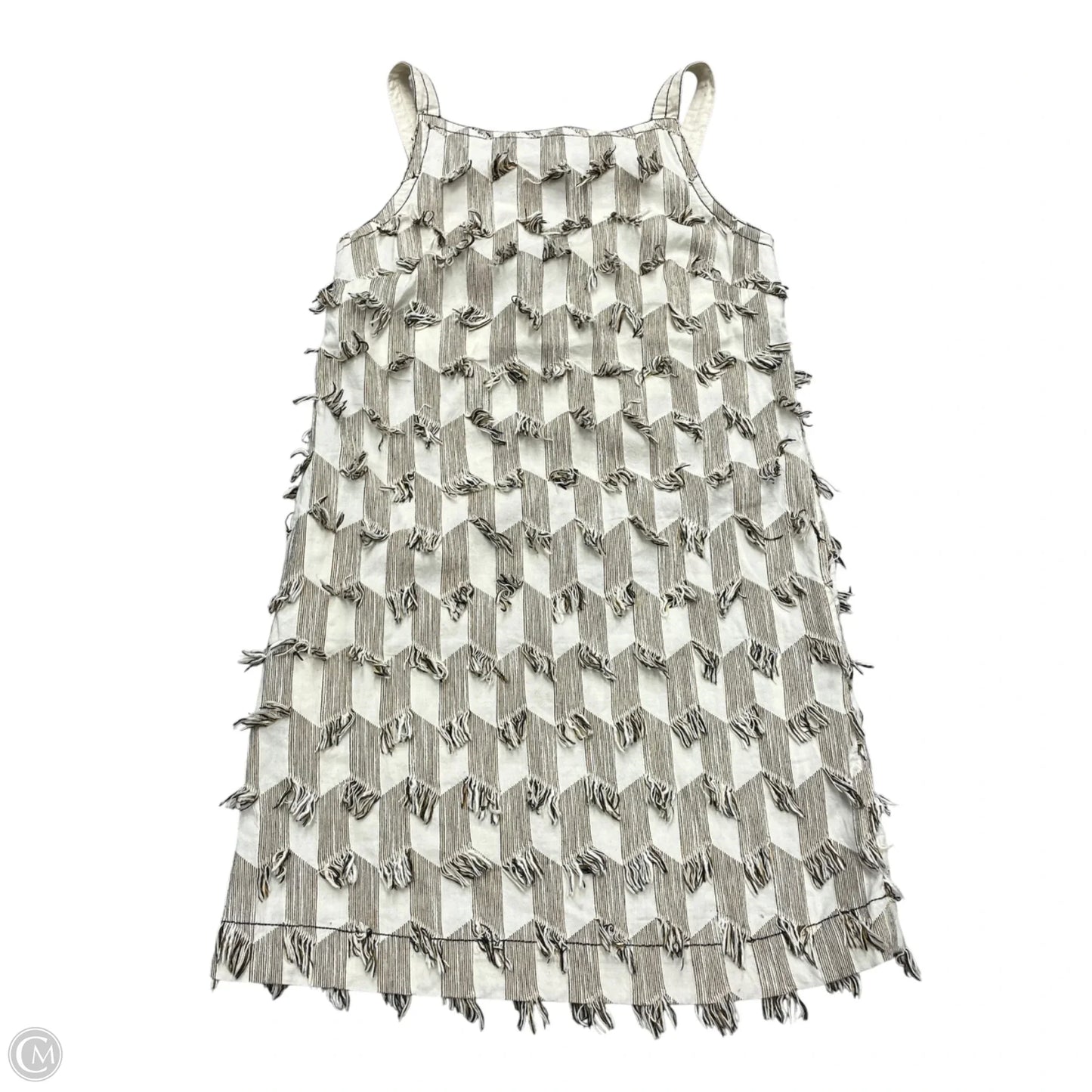 Dress Party Short By Anthropologie In Cream, Size: S