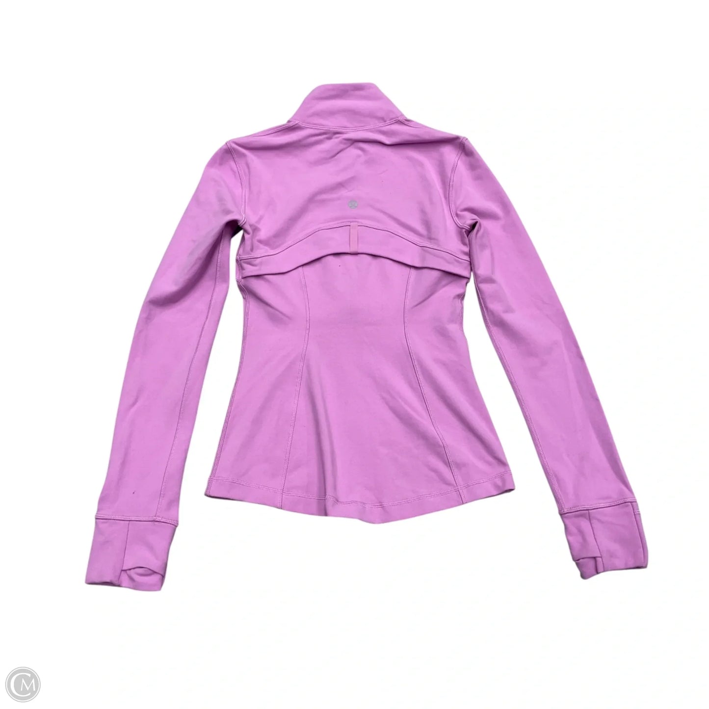 Athletic Jacket By Lululemon In Purple, Size: Xs