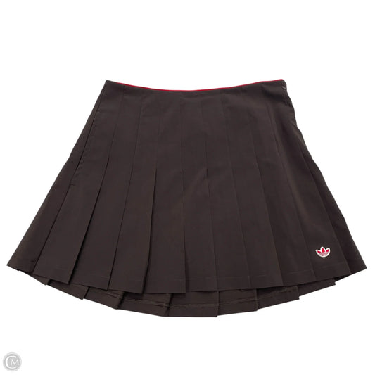 Athletic Skort By Adidas In Brown, Size: Xs