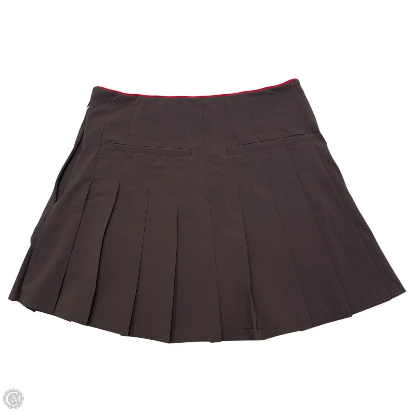 Athletic Skort By Adidas In Brown, Size: Xs