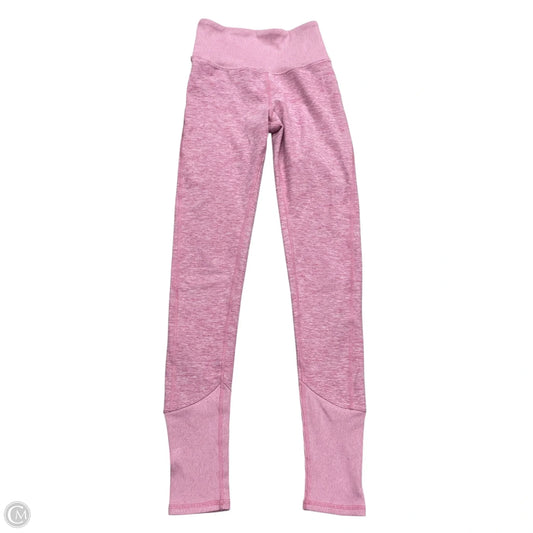 Athletic Leggings By Alo In Pink, Size: Xs