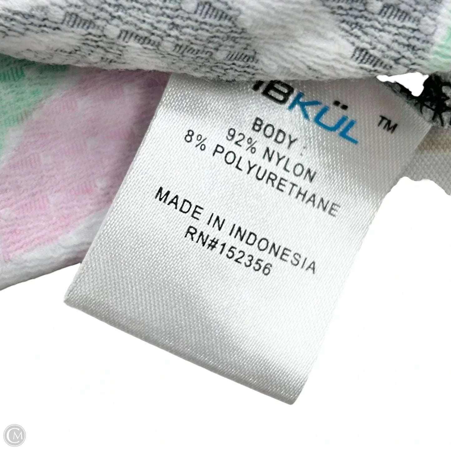Skort By Ibkul In Black & Pink, Size: L